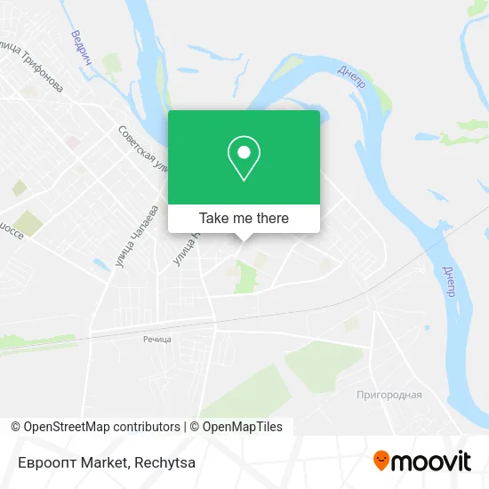 Евроопт Market map