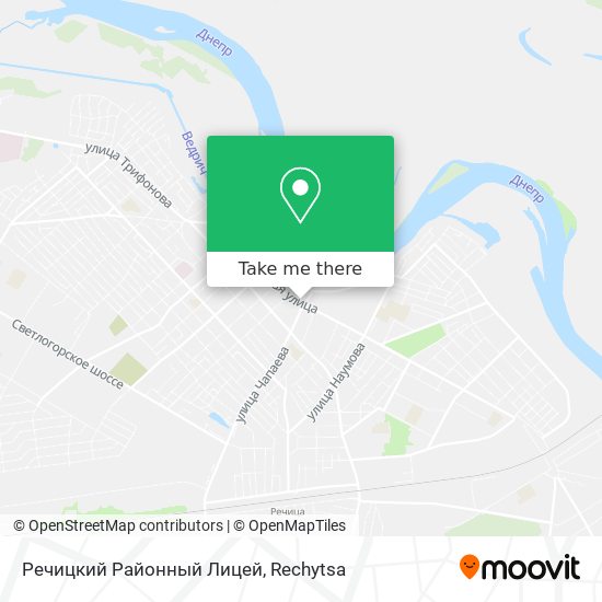 Речицкий Районный Лицей map