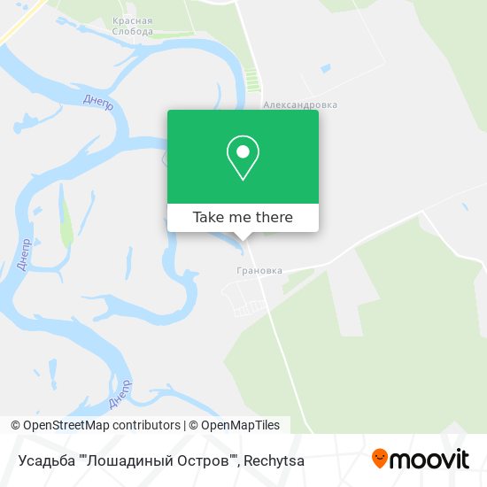 Усадьба ""Лошадиный Остров"" map