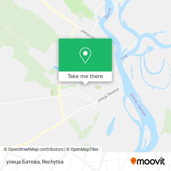 улица Батова map