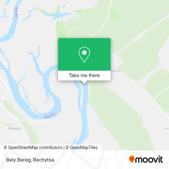 Bely Bereg map