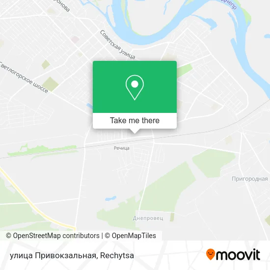 улица Привокзальная map