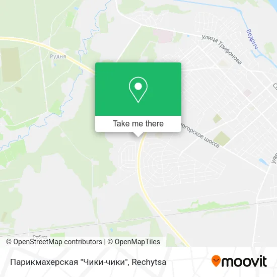 Парикмахерская "Чики-чики" map