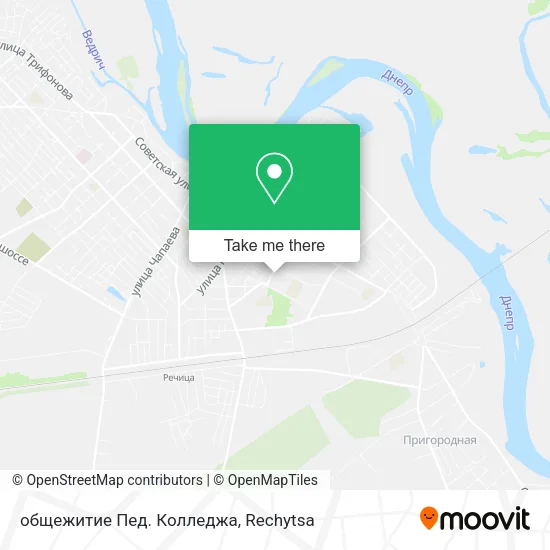 общежитие Пед. Колледжа map