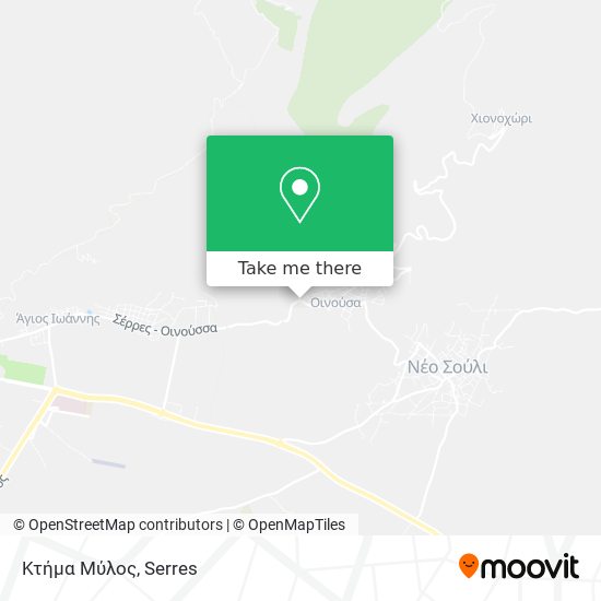Κτήμα Μύλος map