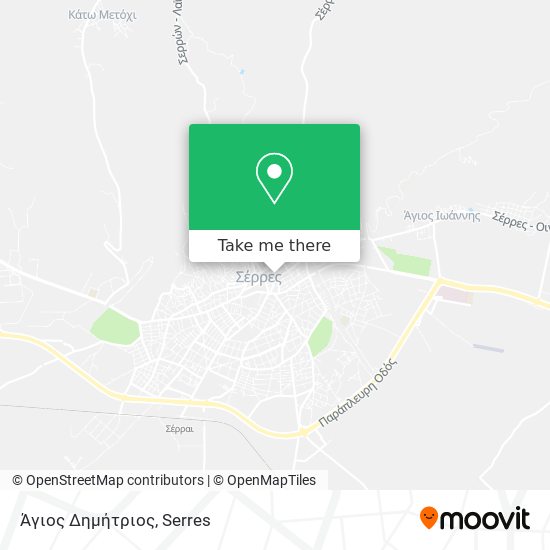 Άγιος Δημήτριος map