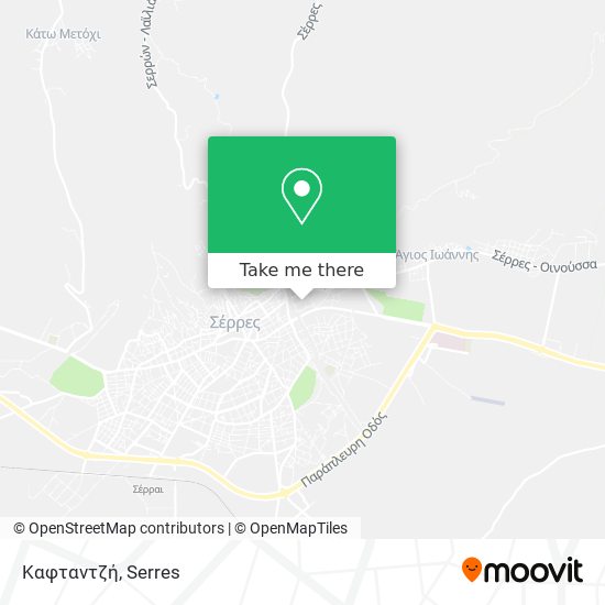 Καφταντζή map