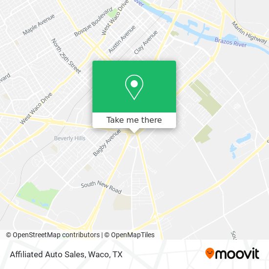 Affiliated Auto Sales map