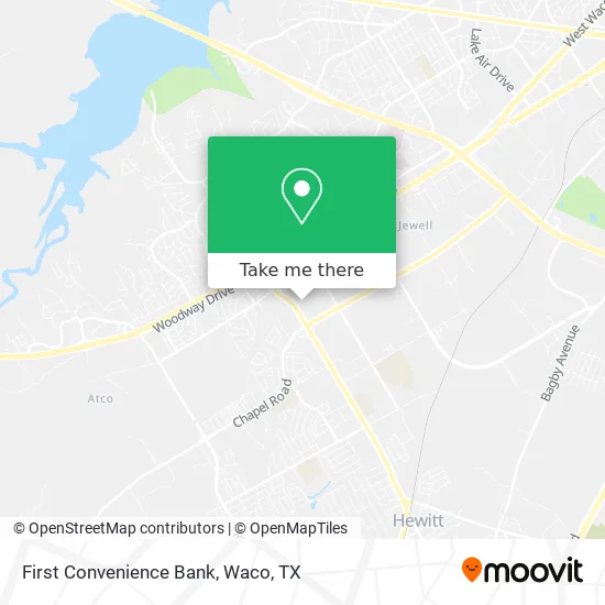 First Convenience Bank map