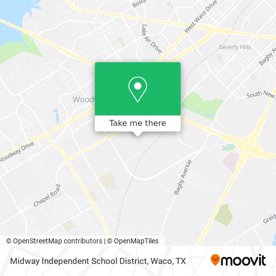 Midway Independent School District map