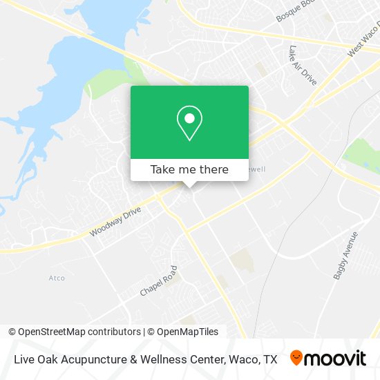Mapa de Live Oak Acupuncture & Wellness Center