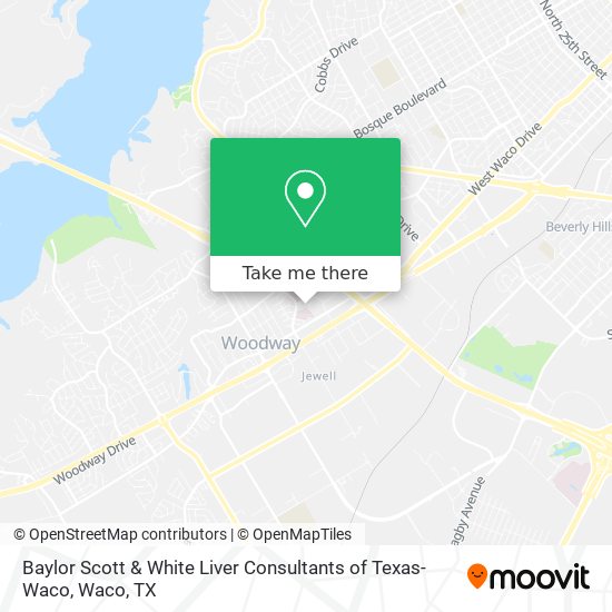 Mapa de Baylor Scott & White Liver Consultants of Texas-Waco