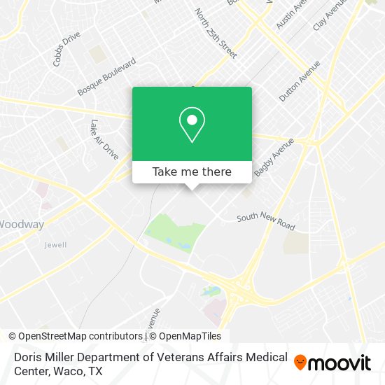 Doris Miller Department of Veterans Affairs Medical Center map