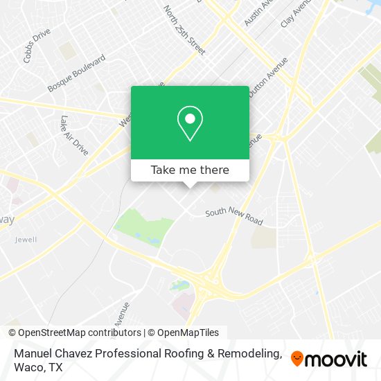 Mapa de Manuel Chavez Professional Roofing & Remodeling