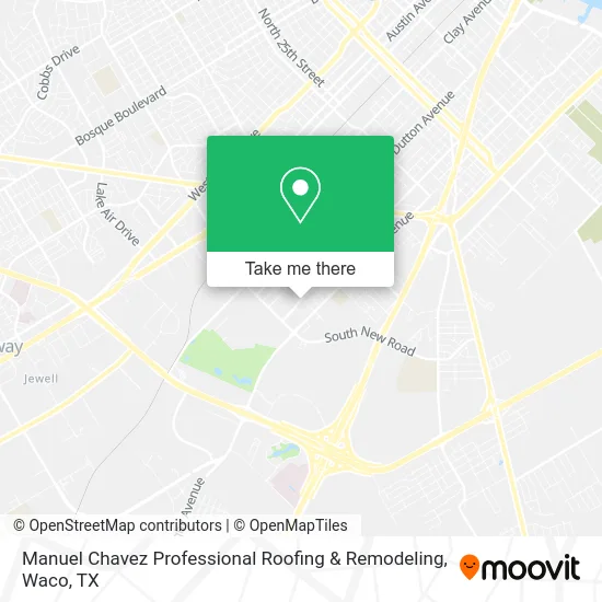 Manuel Chavez Professional Roofing & Remodeling map
