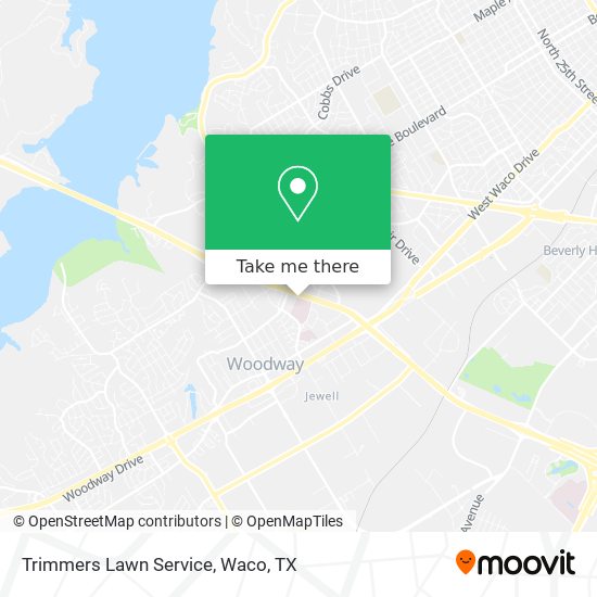 Trimmers Lawn Service map