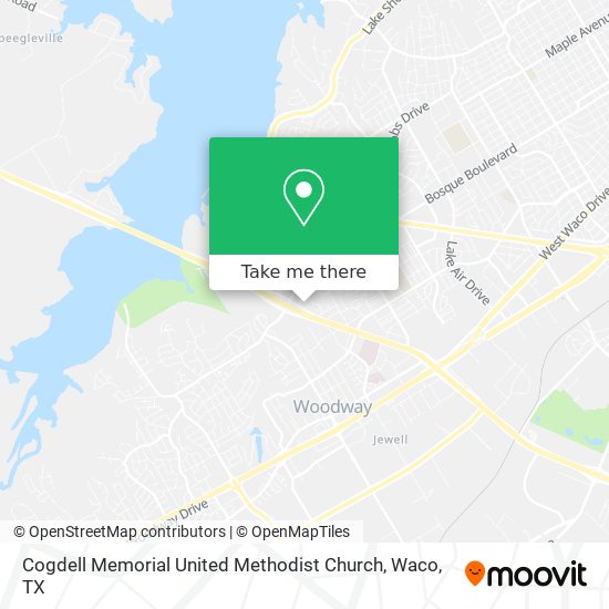 Cogdell Memorial United Methodist Church map