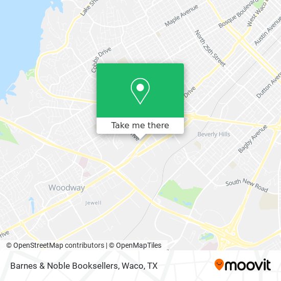 Mapa de Barnes & Noble Booksellers