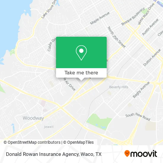 Donald Rowan Insurance Agency map