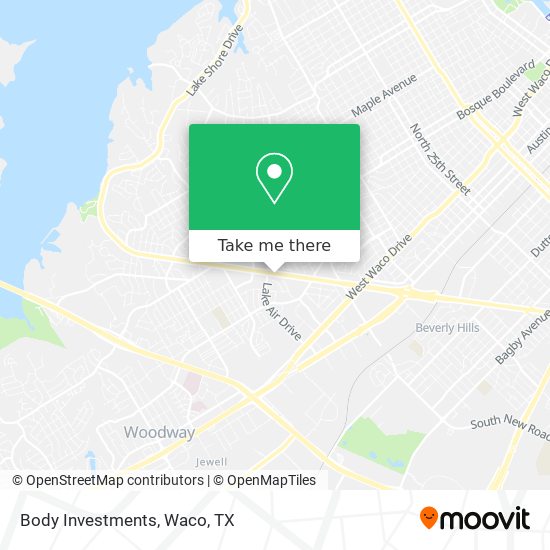 Body Investments map