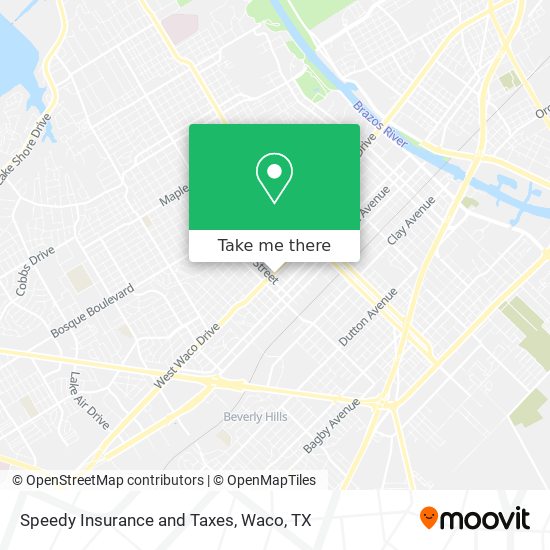 Speedy Insurance and Taxes map