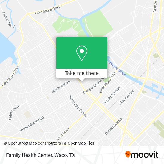 Mapa de Family Health Center