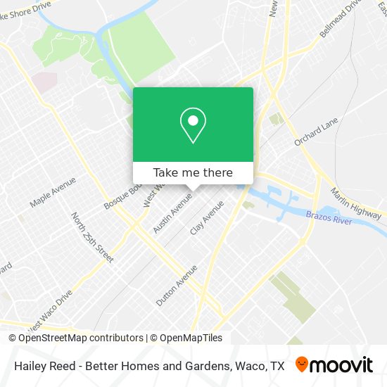 Hailey Reed - Better Homes and Gardens map