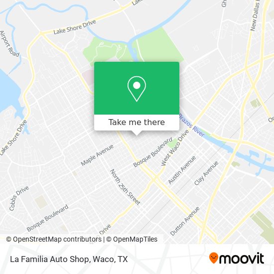 La Familia Auto Shop map