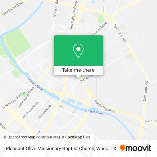 Pleasant Olive Missionary Baptist Church map
