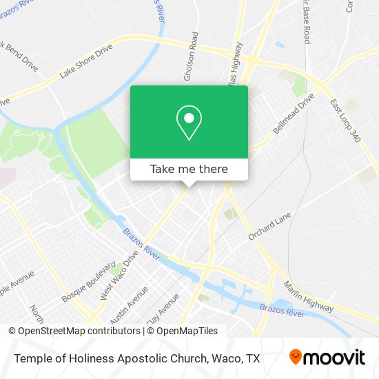 Temple of Holiness Apostolic Church map