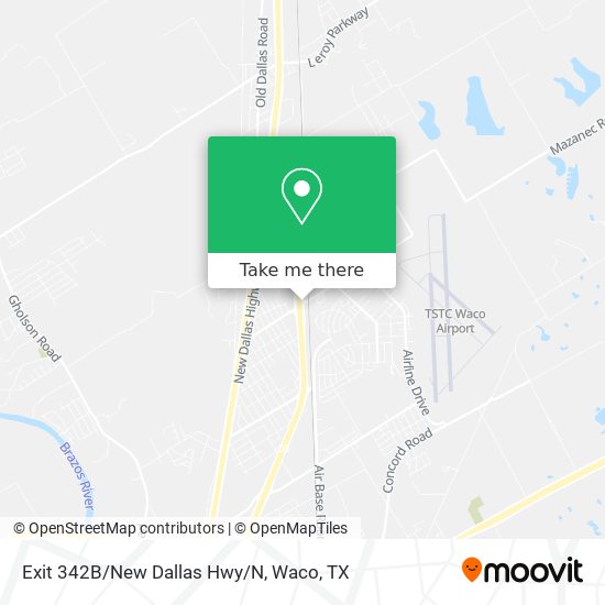 Mapa de Exit 342B/New Dallas Hwy/N