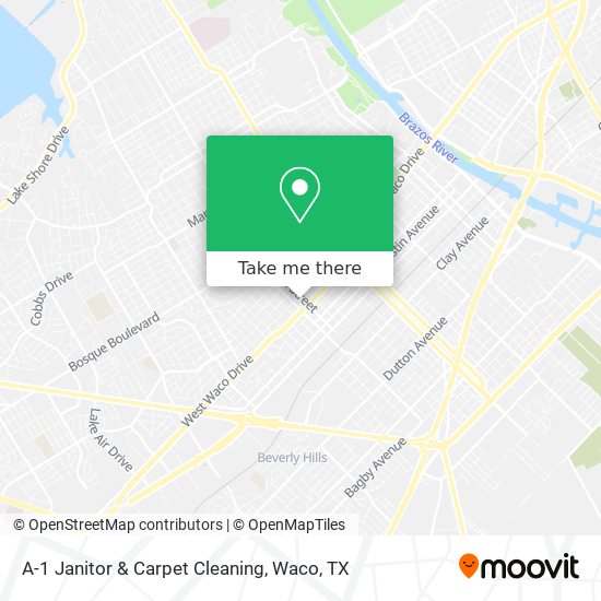 Mapa de A-1 Janitor & Carpet Cleaning