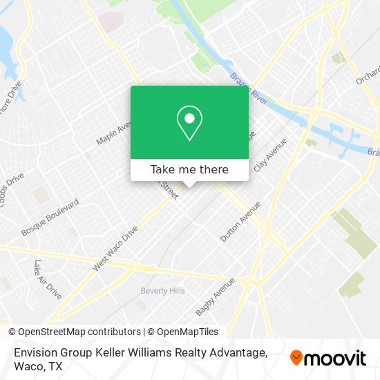 Mapa de Envision Group Keller Williams Realty Advantage