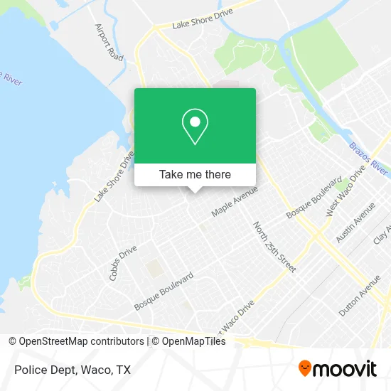 Police Dept map
