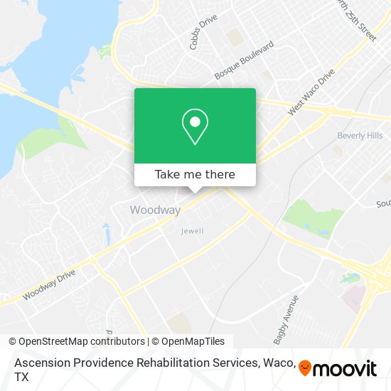 Mapa de Ascension Providence Rehabilitation Services