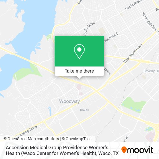 Mapa de Ascension Medical Group Providence Women's Health (Waco Center for Women's Health)