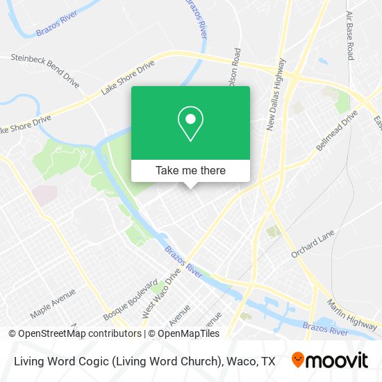 Mapa de Living Word Cogic (Living Word Church)
