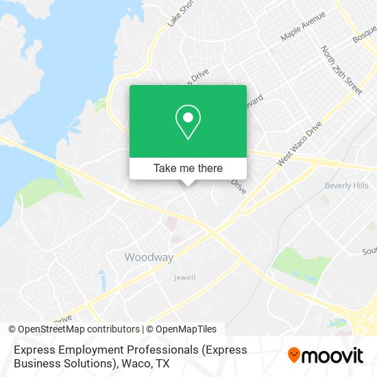 Mapa de Express Employment Professionals (Express Business Solutions)