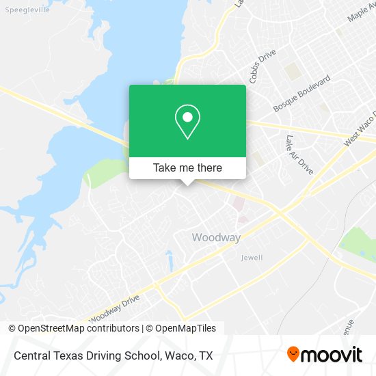 Mapa de Central Texas Driving School