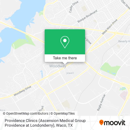 Mapa de Providence Clinics (Ascension Medical Group Providence at Londonderry)