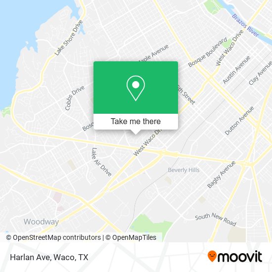 Mapa de Harlan Ave