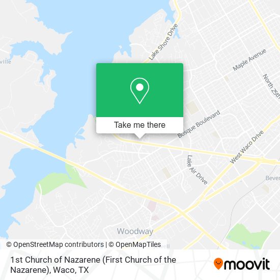 Mapa de 1st Church of Nazarene (First Church of the Nazarene)