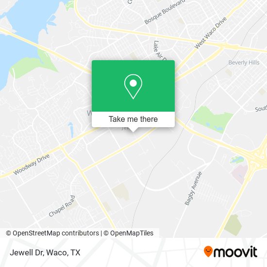 Jewell Dr map