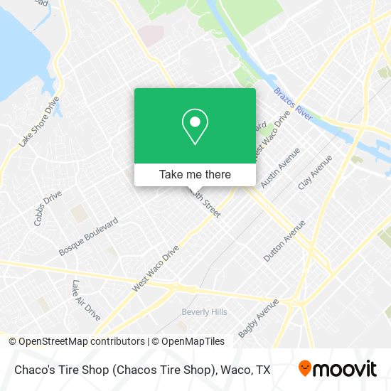 Chaco's Tire Shop (Chacos Tire Shop) map