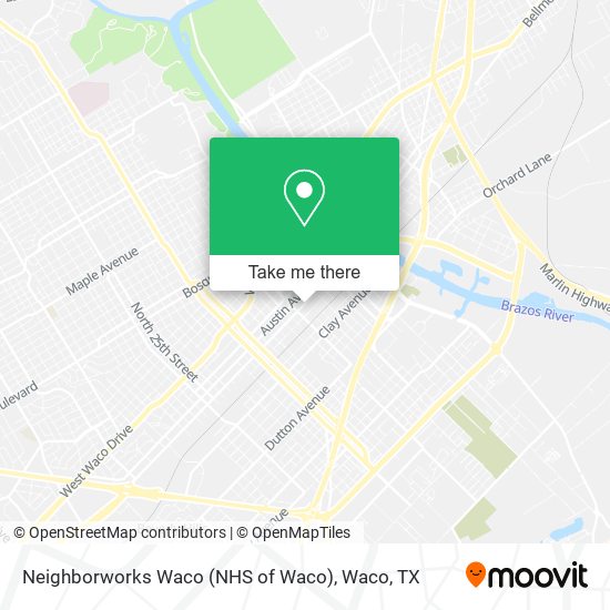 Mapa de Neighborworks Waco (NHS of Waco)