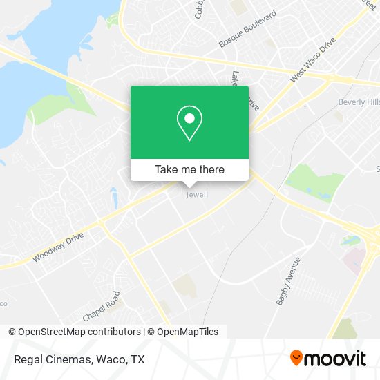 Regal Cinemas map