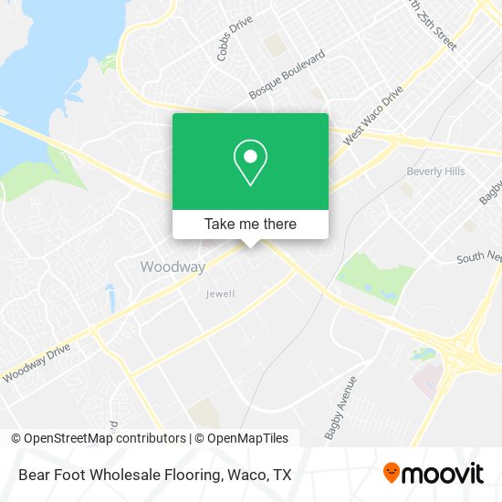 Mapa de Bear Foot Wholesale Flooring