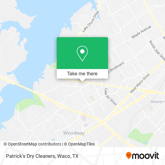 Mapa de Patrick's Dry Cleaners