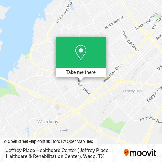 Jeffrey Place Healthcare Center (Jeffrey Place Halthcare & Rehabilitation Center) map