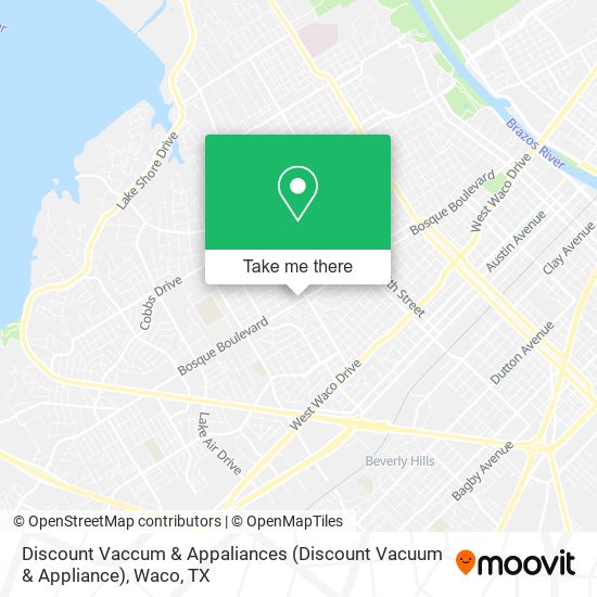 Mapa de Discount Vaccum & Appaliances (Discount Vacuum & Appliance)